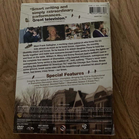 Shameless Complete First Season DVD - Picture 2 of 4